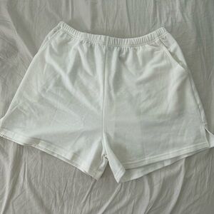 White Women's Shorts